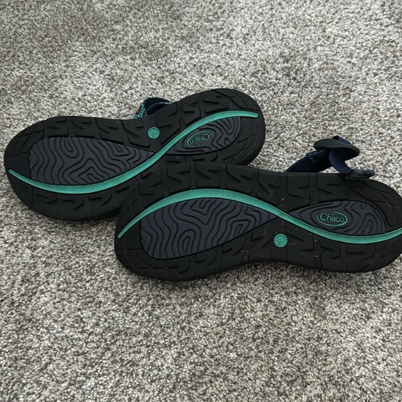 Chaco Women’s Zvolv 2 Sport Sandal, Mosaic Cobalt - Picture 3 of 5